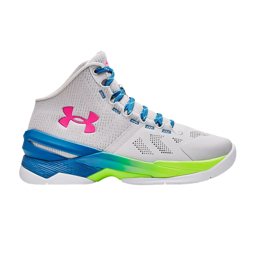 Кроссовки Curry 2 Retro GS Under Armour, серый