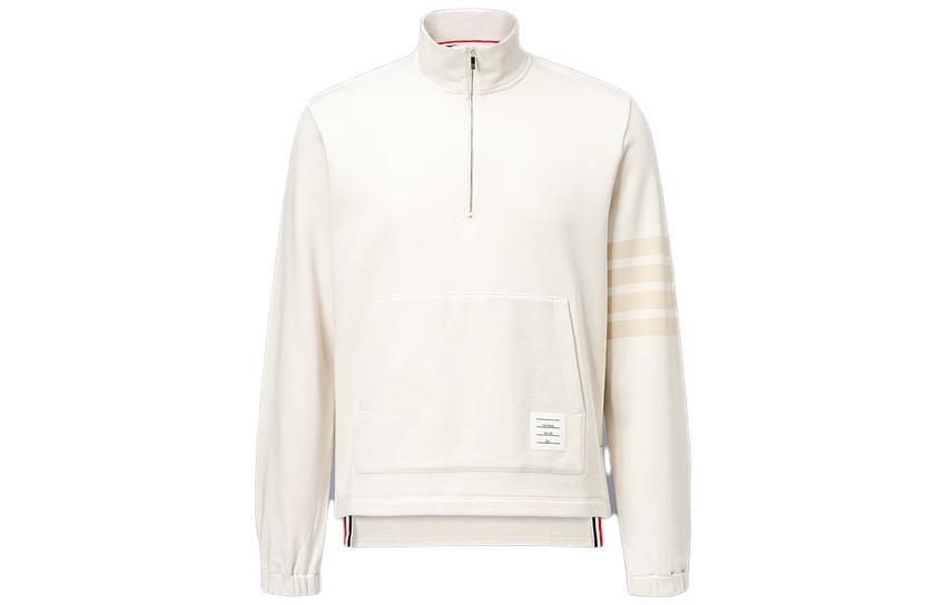 

Футболка мужская бежевая FW23 Ранняя осенняя коллекция THOM BROWNE