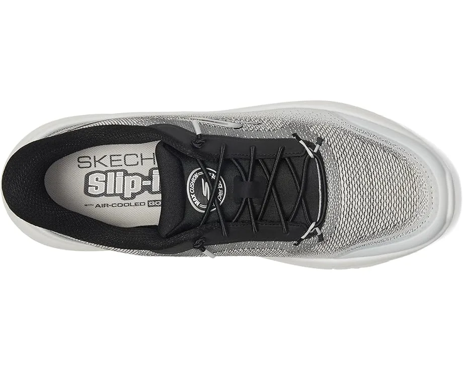 Кроссовки SKECHERS Performance Go Walk Max Cushioning Hyper Burst Zoltar Hands Free Slip-in, White/Black — фото 2