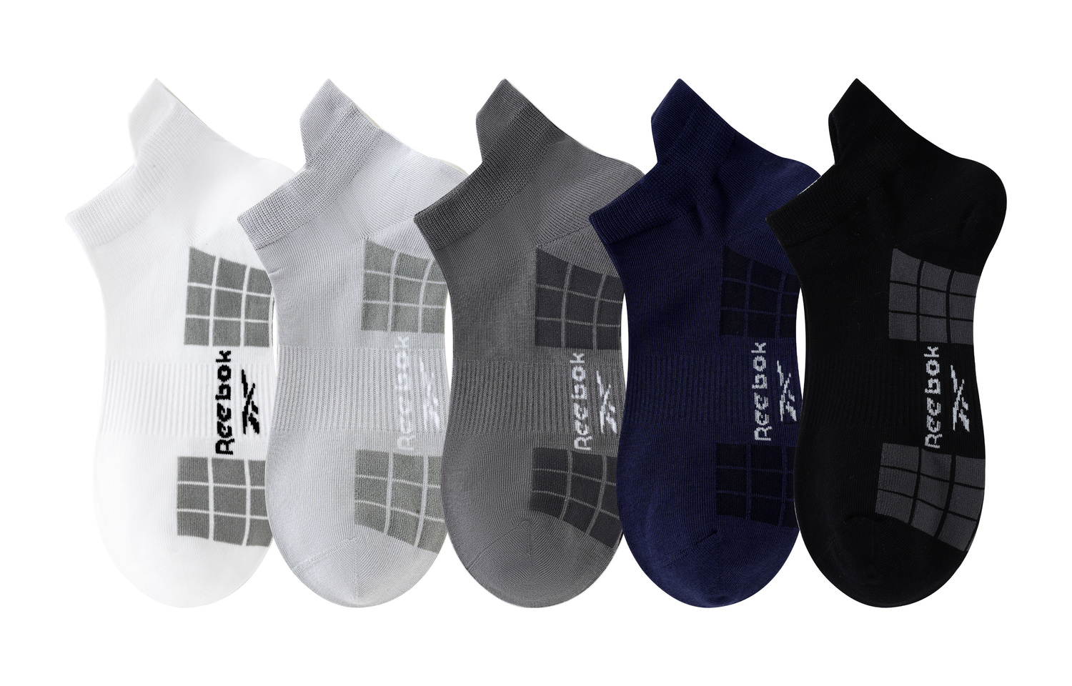 

Низкие носки унисекс набор из 5 пар Reebok, 5 Pack (Mixed Color)