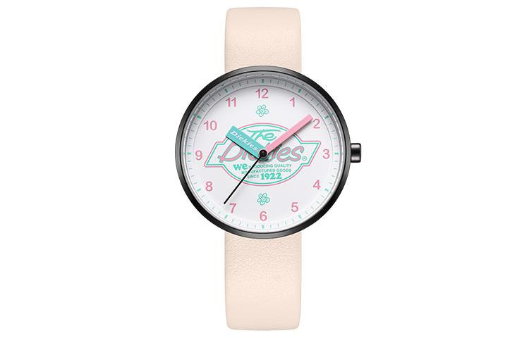 

Dickies Часы Wrist Watch Quartz Movement Leather Strap 34mm White Dial Women's Watch