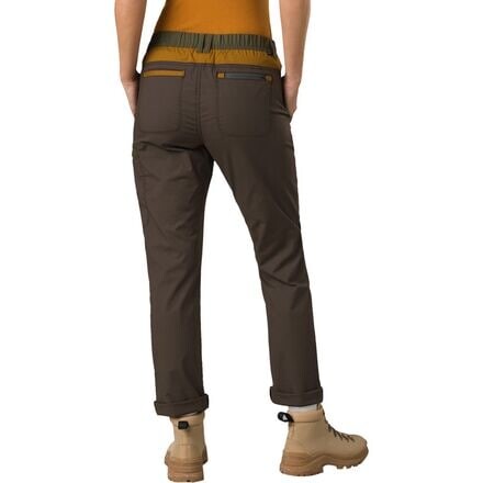 

Брюки Double Peak женские prAna, цвет Black/Olive Block