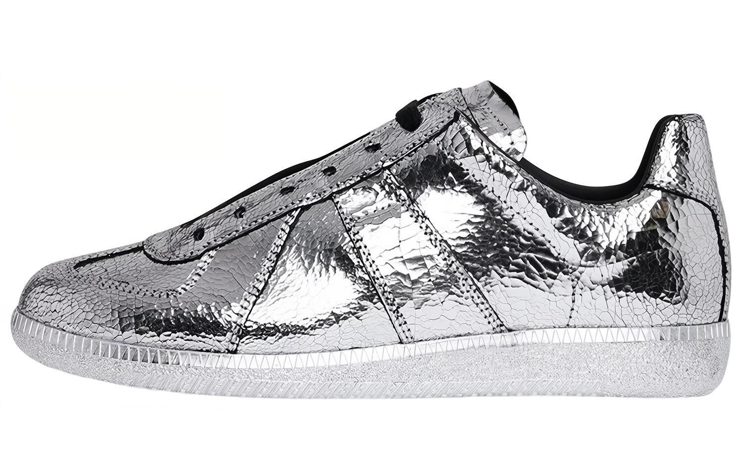 

Кеды женские Maison Margiela, серебристый