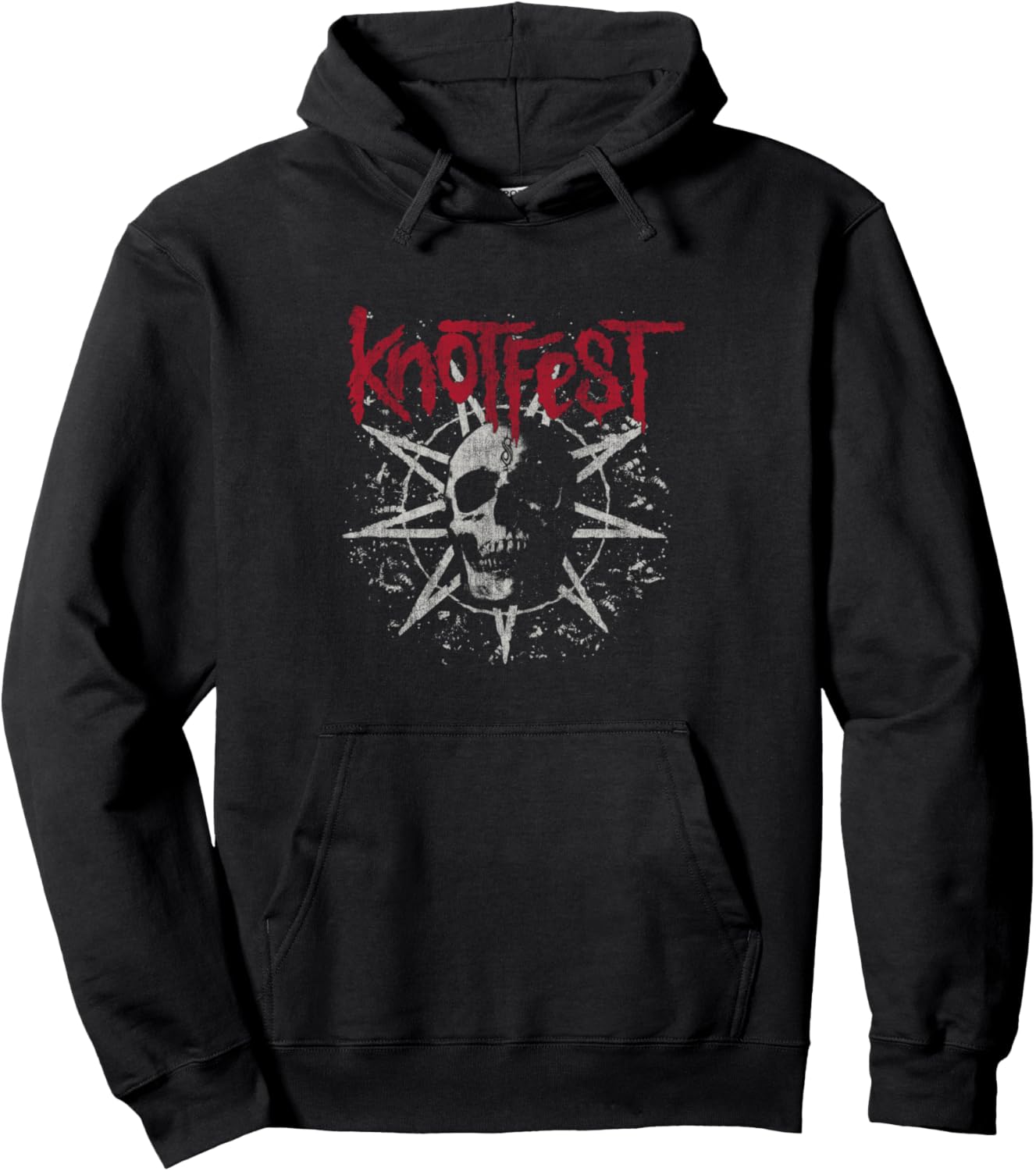 

Худи Knotfest Roadshow Star Skull Control Industry, черный