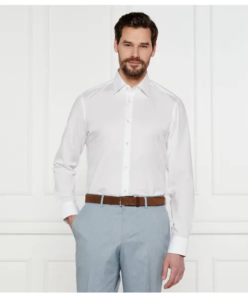 

Рубашка h-hank-kent-c3-214 Slim fit Boss, белый