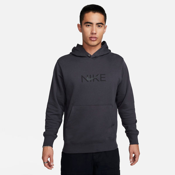 Толстовка sportswear french terry pullover hoodie 'anthracite' Nike, мультиколор — фото 2