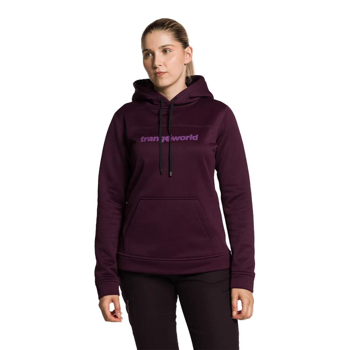 

Женская толстовка Poppi v02 Trangoworld, фиолетовый