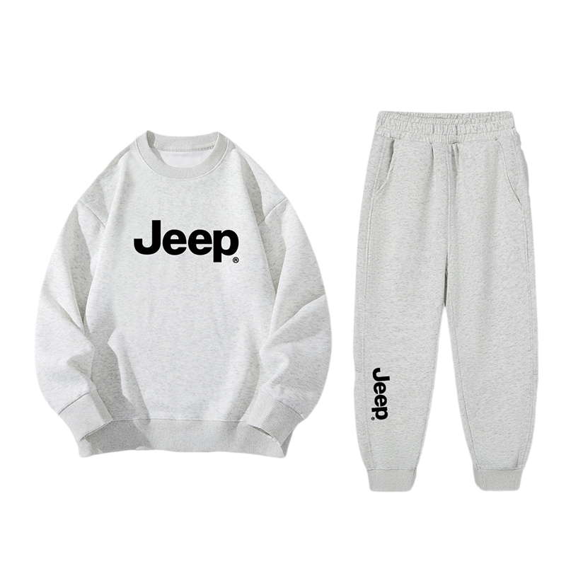 Повседневная спортивная одежда для подростков Jeep, белая — фото 4