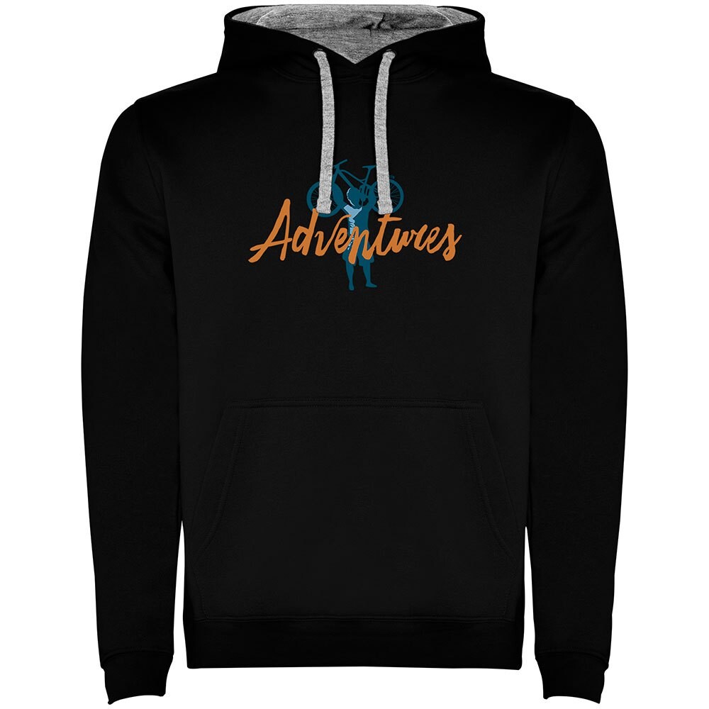 

Худи Kruskis Adventures Two-Colour, черный