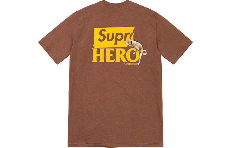 Футболка Antihero Joint Series унисекс Supreme, оранжевый — фото 3