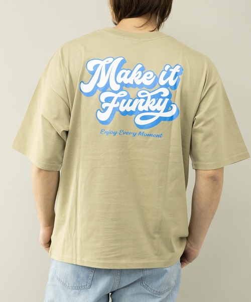 

Футболка с короткими рукавами и принтом STYLEBLOCK, бежевая