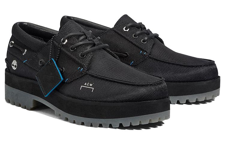 Кроссовки Timberland x A Cold Wall Boat Shoes 'Black' — фото 3