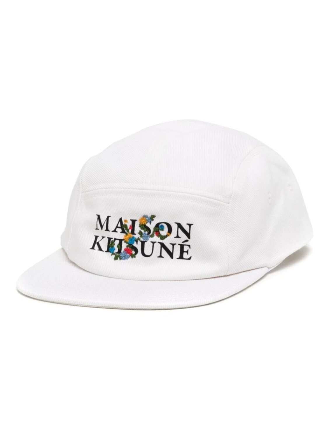 

Maison Kitsuné бейсболка с логотипом, белый