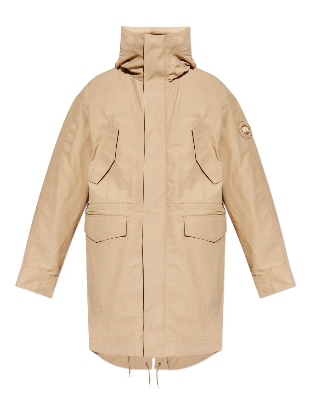 

Парка Harrison с капюшоном Canada Goose, нейтральный