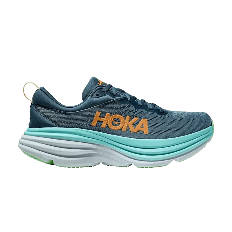 

Кроссовки HOKA Bondi 8 Real Teal Shadow, бирюзовый