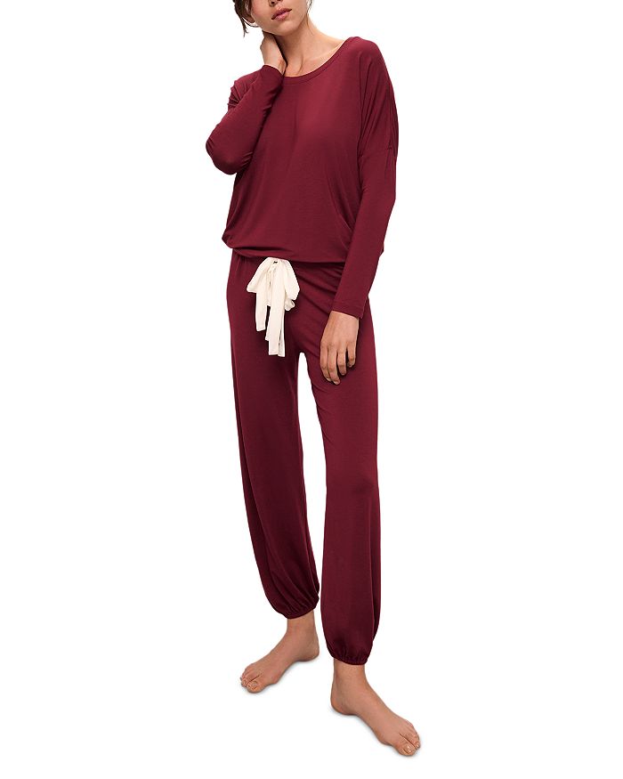 

Пижамный комплект Gisele Slouchy Eberjey, красный