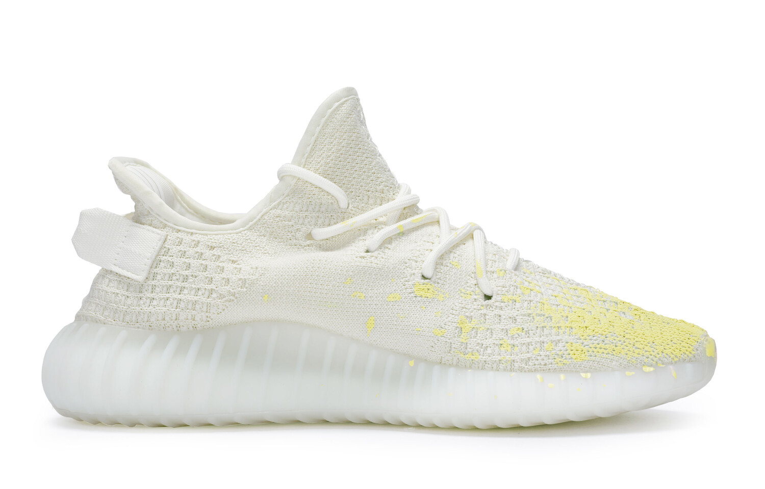 Кроссовки adidas originals Yeezy Boost 350 V2 Lifestyle Shoes Unisex Low-top Yellow, белый/желтый — фото 2