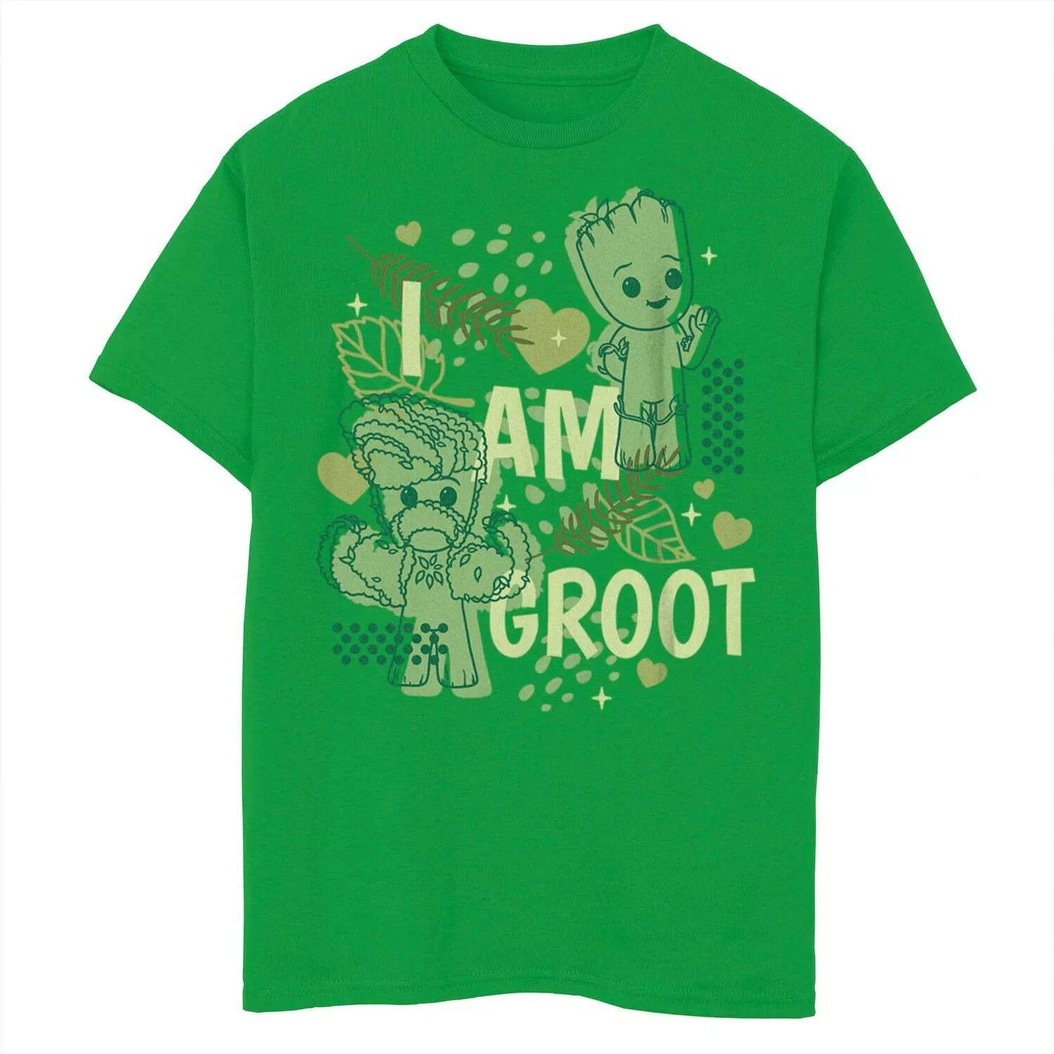 

Футболка Marvel I am Groot для мальчиков 8–20 лет, милая футболка Groot Licensed Character