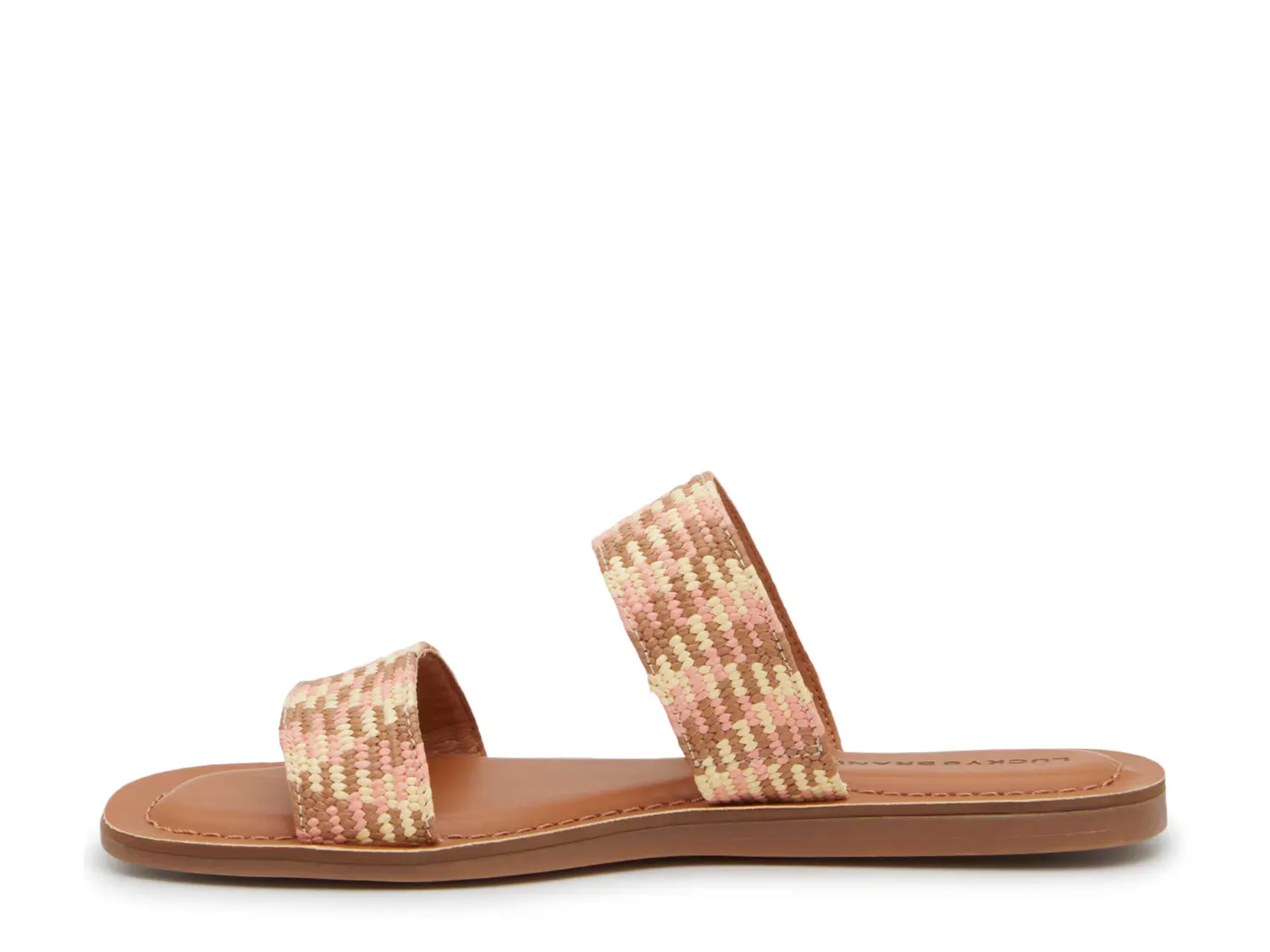 Сандалии Bessly Sandal Lucky Brand, цвет saharasunpink_brown_beige — фото 3
