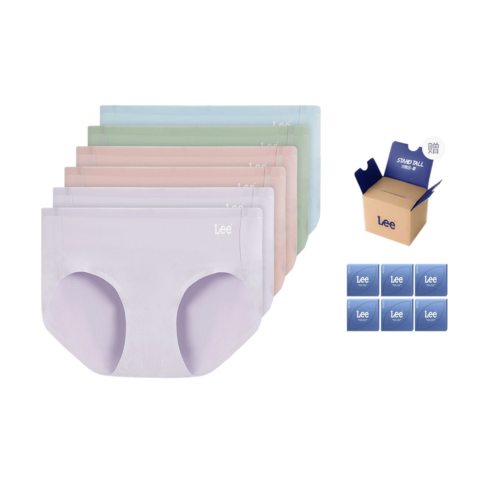 

Lee Sunset 2.0 подарочные наборы нижнего белья для женщин 6 шт