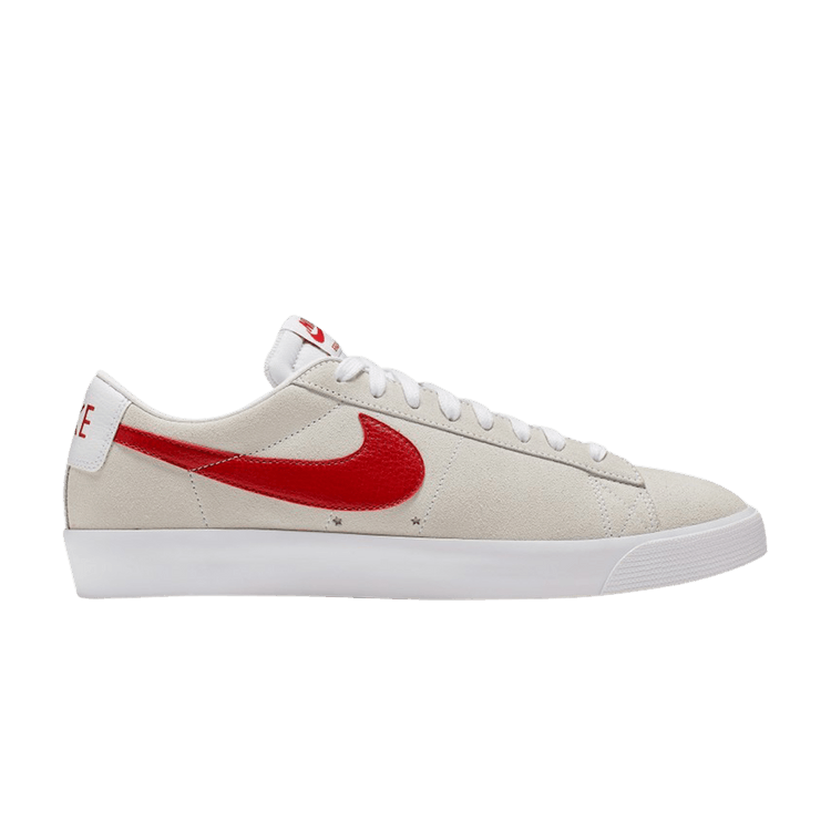 

Кроссовки Nike Blazer SB Low GT 'White University Red', красный