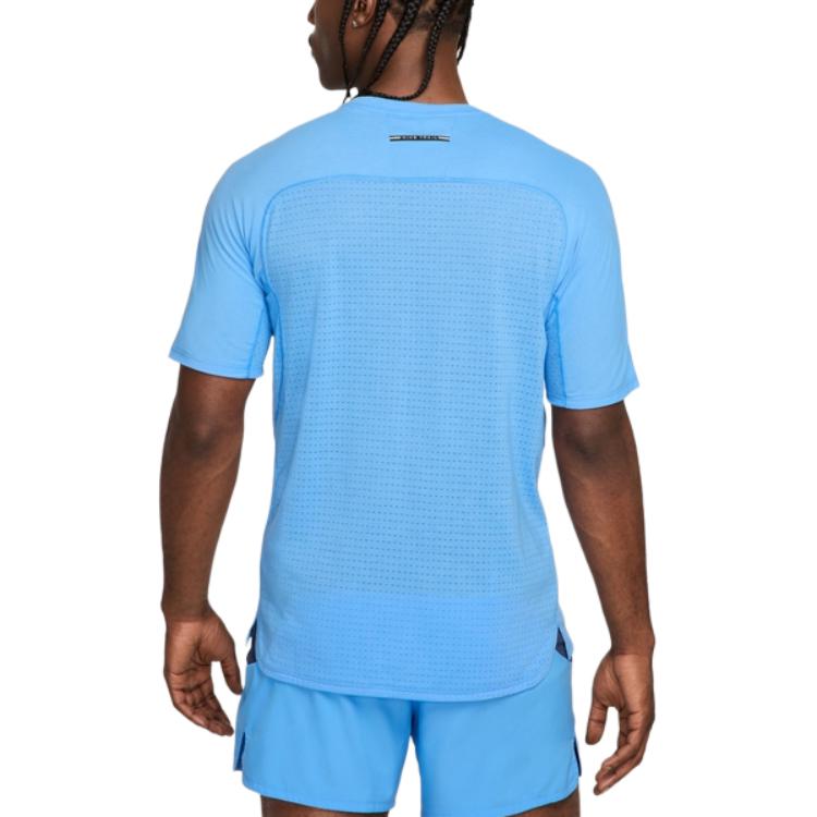 Мужская беговая футболка Acg Solar Chase с технологией Dri FIT Adv Nike, синий — фото 3