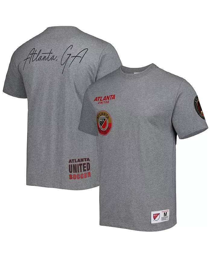 

Мужская серая футболка Atlanta United FC City Mitchell & Ness