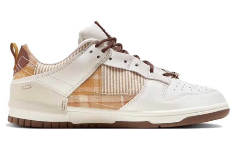 Женские кроссовки для скейтбординга Nike Dunk Low, Светлый Хаки — фото 3