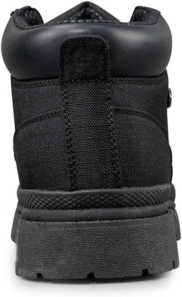 Мужские модные ботинки Lugz Drifter из рипстопа, Black — фото 3