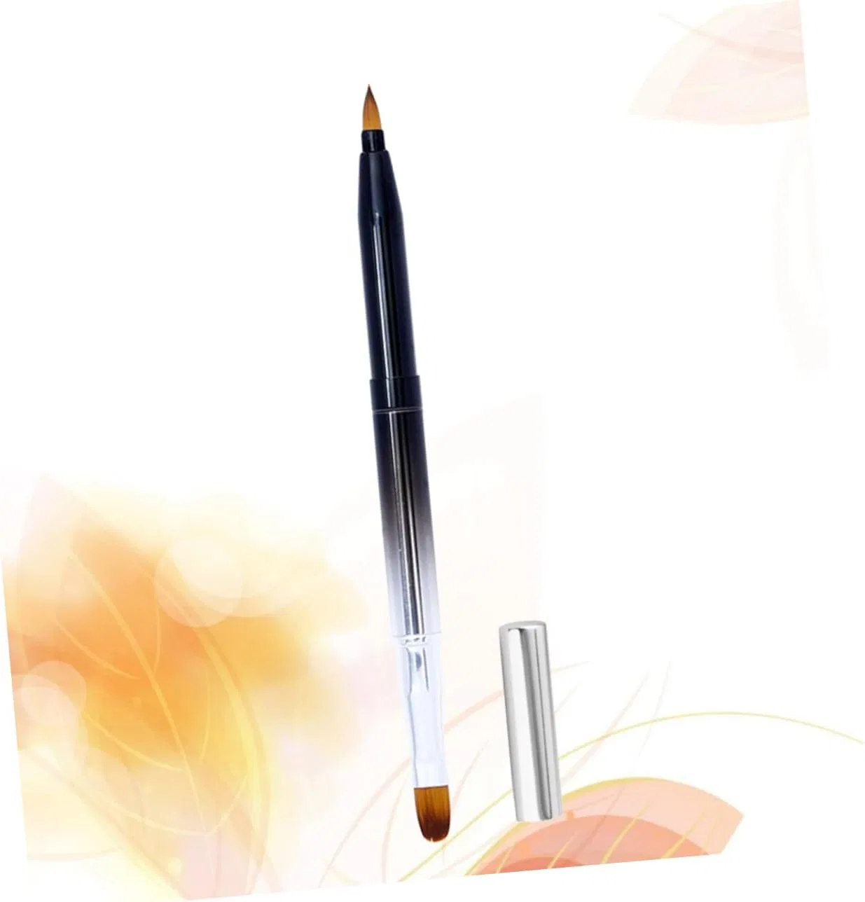Кисть для губ SMASOLO Genesis Gradient Black двусторонняя телескопическая — фото 2