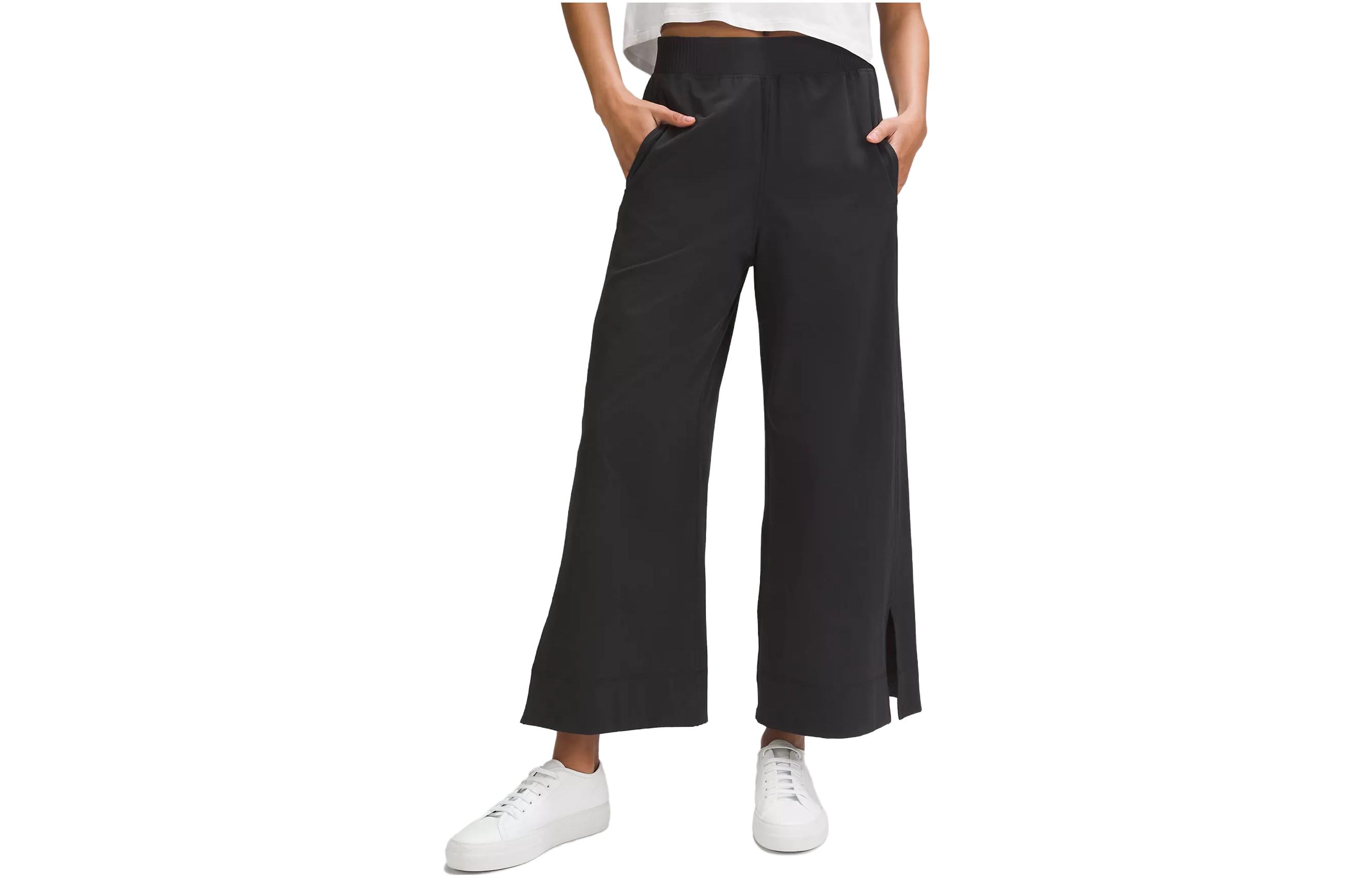 

Обрезанные повседневные брюки Lululemon, Oasis Blue/OASB