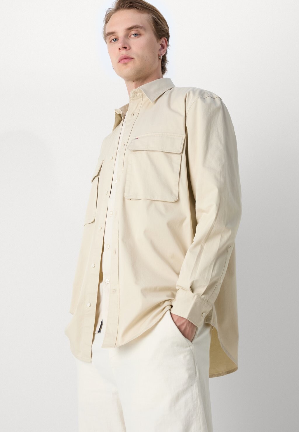 

Рубашка UTILITY Tommy Hilfiger, цвет Classic Beige