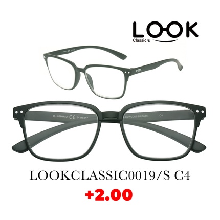 

Классический вид 0019/S C4 +2.00 Look Ottica