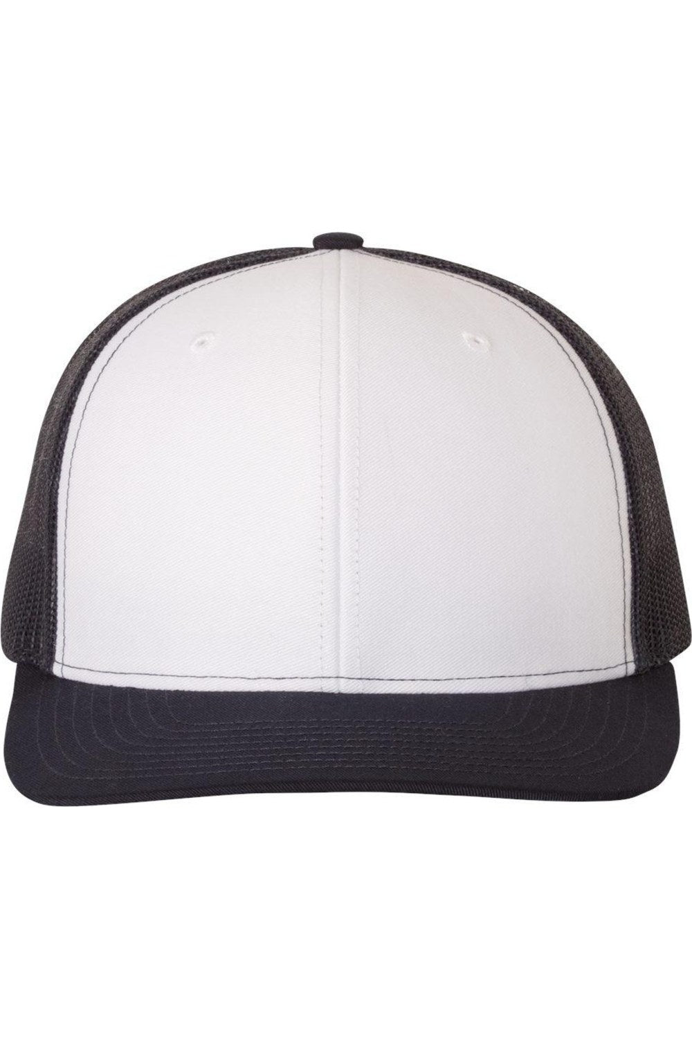 

Регулируемая бейсболка дальнобойщика Richardson Snapback, белый/темно-синий