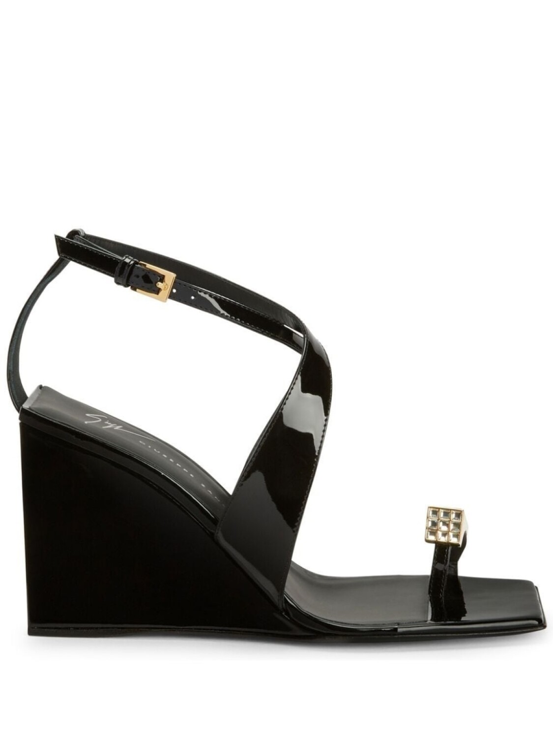 

Giuseppe Zanotti босоножки Nihao Ring 105, черный