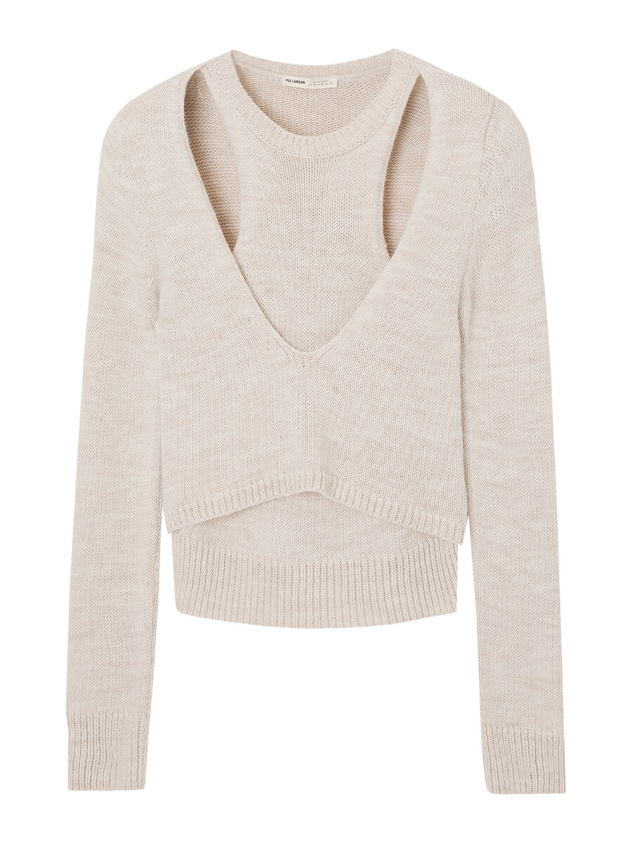 

Свитер Pull&Bear, экрю