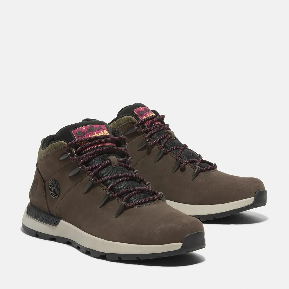 

Ботинки Timberland на шнуровке "SPRINT TREKKER MID LACE UP SNEAKER", коричневый