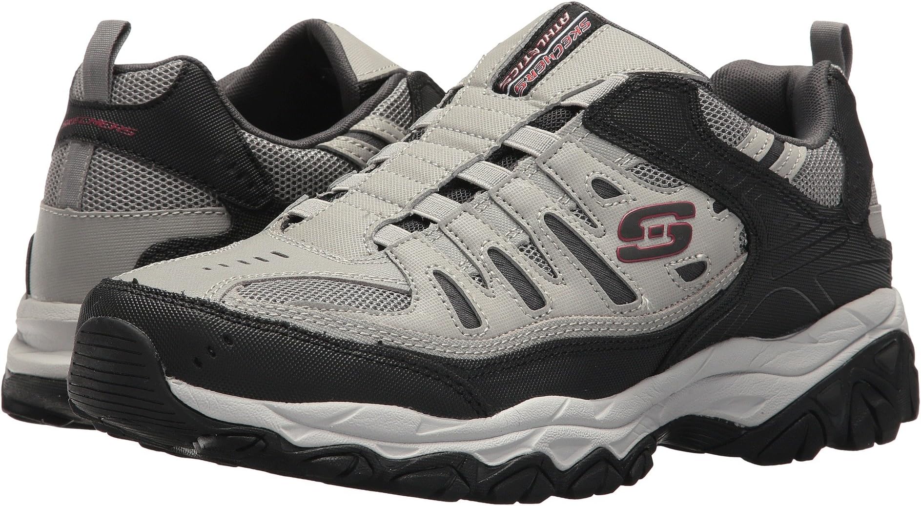 

Кроссовки SKECHERS After Burn M. Fit, цвет Gray/Black