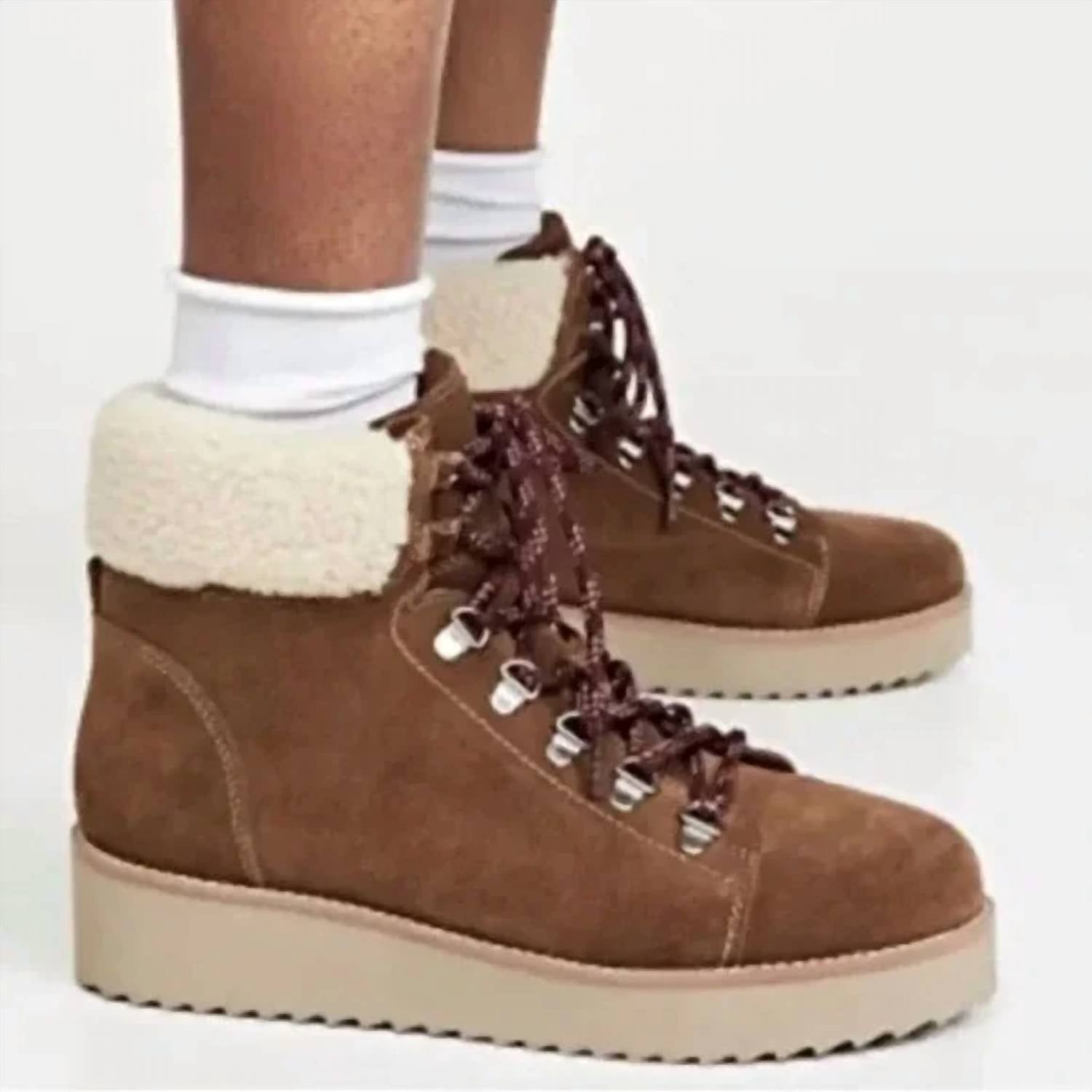 Женские замшевые ботинки для походов Toffee Sam Edelman, Toffee