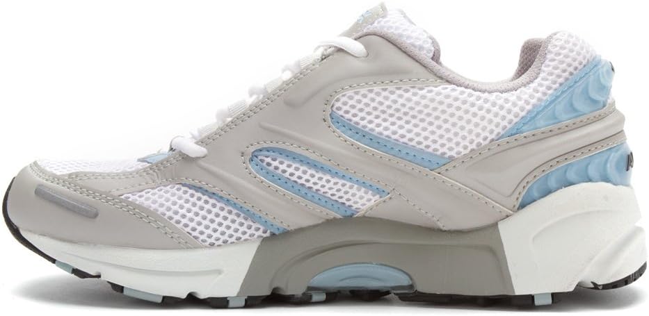 Кроссовки Apex Men's Women's Stealth Runner серебристо-синие Aetrex — фото 3