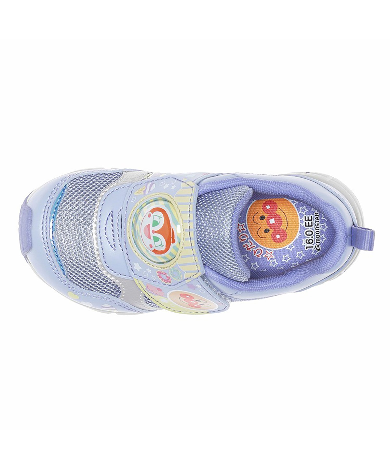Детские кроссовки AP C183 фиолетового цвета, Anpanman Moonstar, purple — фото 3