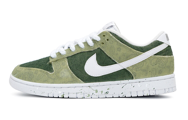 

Кроссовки Nike Dunk Skateboard Shoes Women's Low-Top White/Green