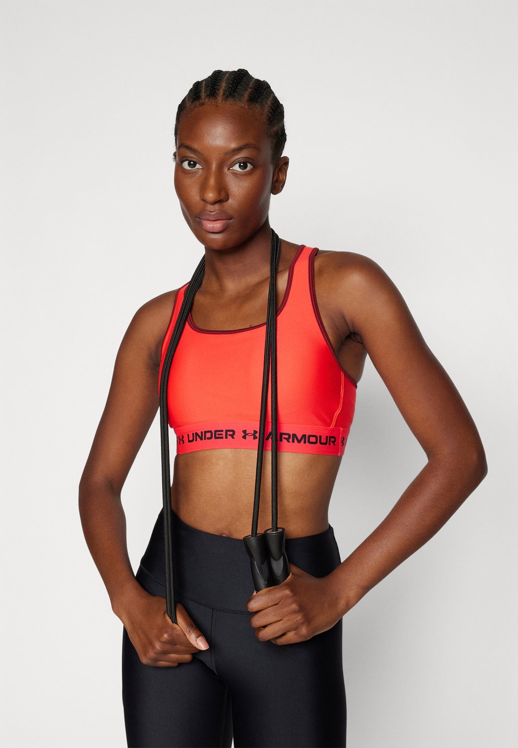 

Спортивный бюстгальтер средней поддержки CROSSBACK MID BRA Under Armour, красный