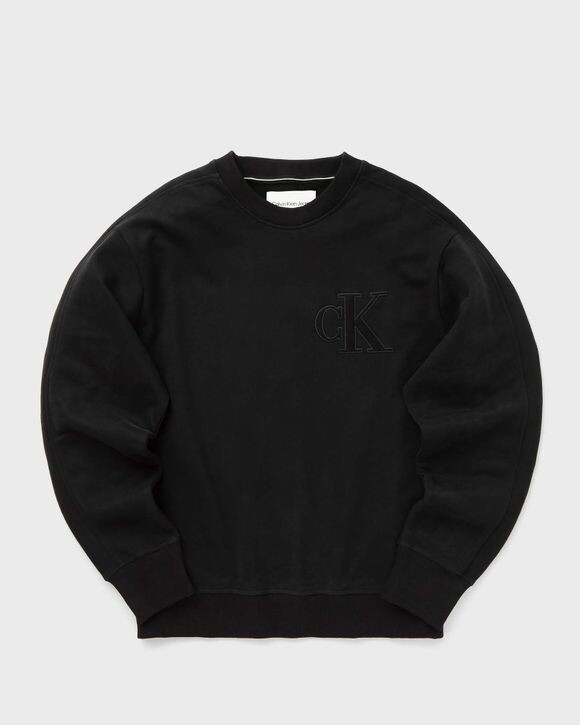 

Свитер Calvin Klein Jeans Ck Applique Crew Neck, цвет ck black