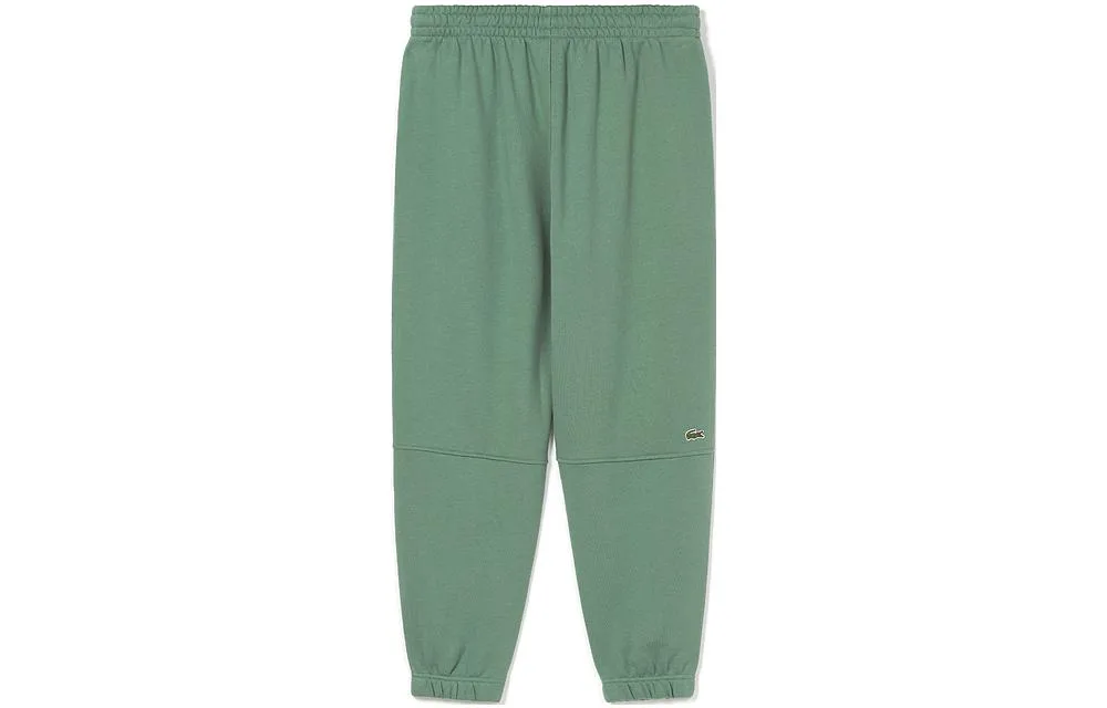 Повседневные брюки Lacoste с манжетами, мужские, Tree зеленый — фото 4