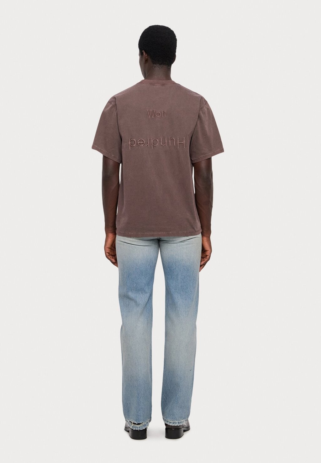 

Базовая футболка LA UPSIDE DOWN UNISEX Won Hundred, коричневый