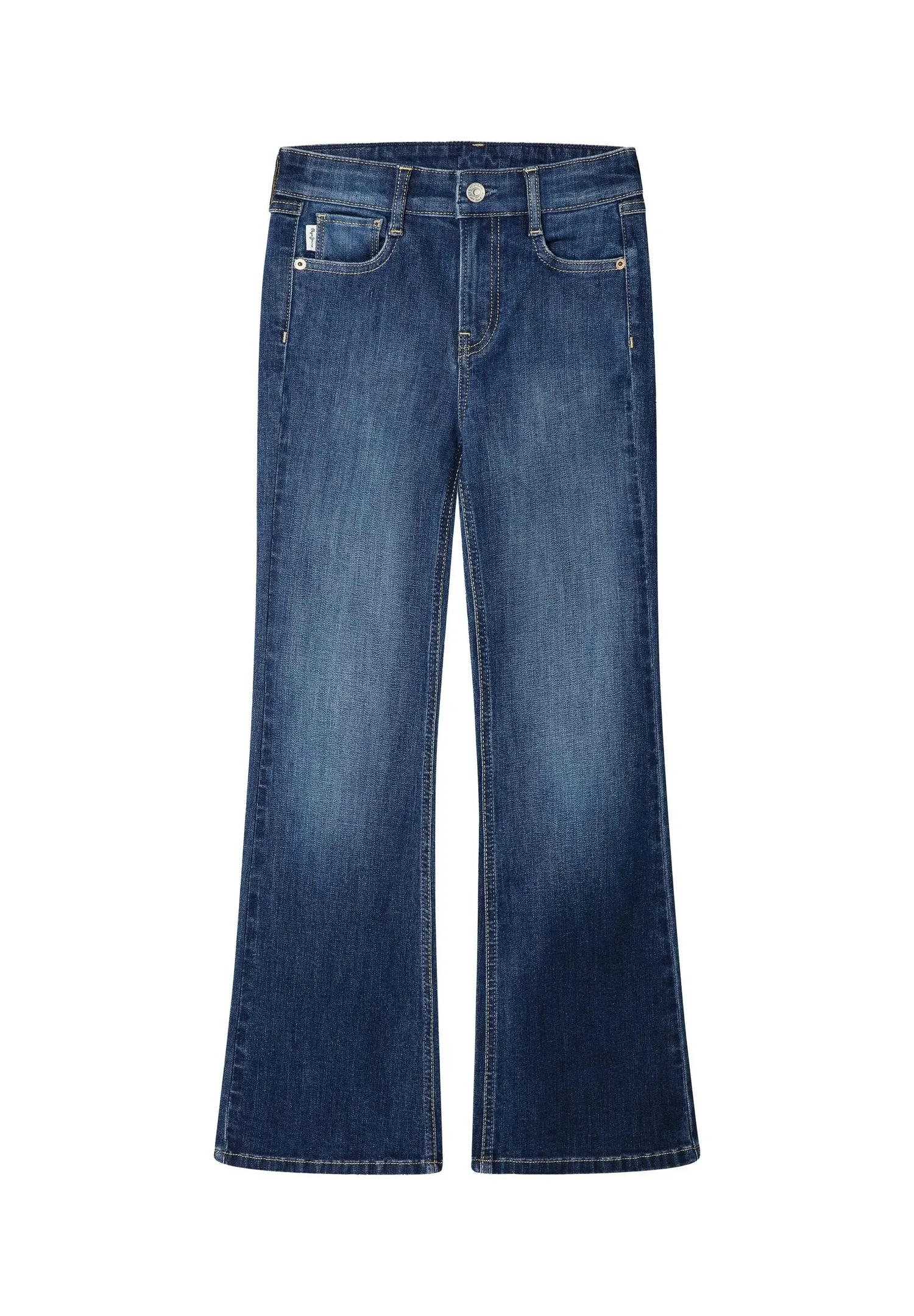 Детские брюки-клеш Slim Flare Willa Pepe Jeans, синий — фото 4