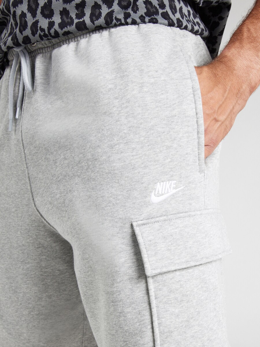 Свободные брюки-карго Nike Sportswear CLUB, Mottled Grey — фото 2