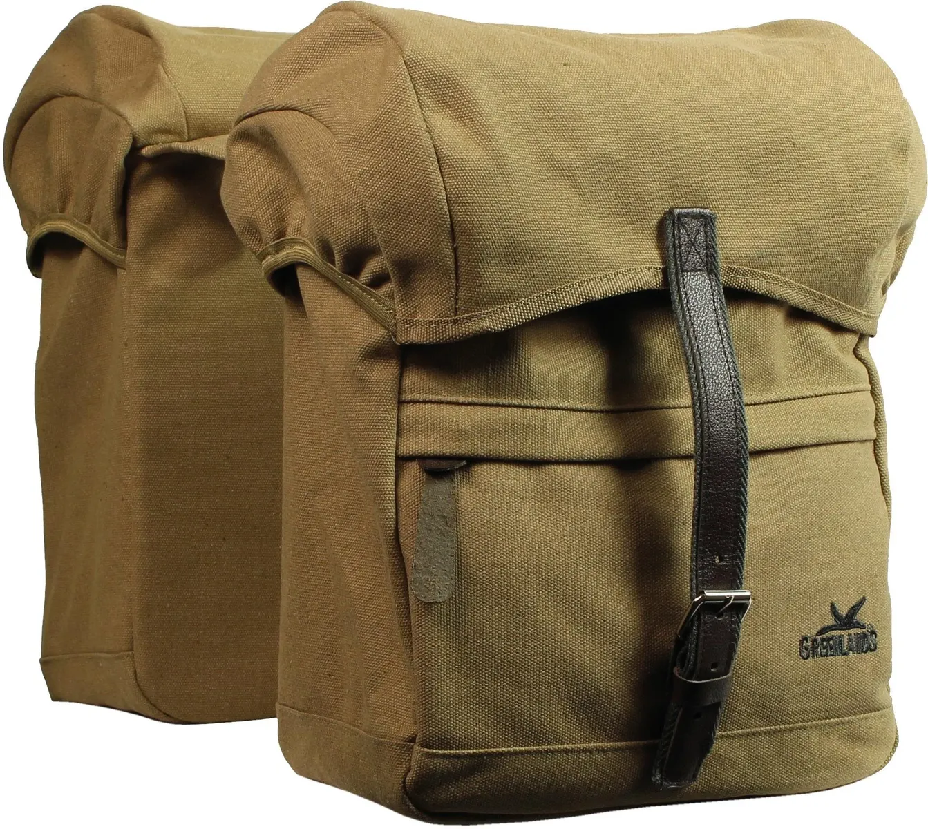 

Велосипедная сумка GREENLANDS BICYCLE BAGS "Greenlands Double Bag Travel Canvas", бежевый