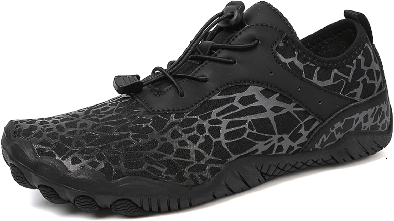 

Кроссовки для мужчин и женщин для походов и спорта - мужские и женские босоножки для быстрого высыхания для водных видов спорта - плавательные и пляжные сандалии Generic, черный